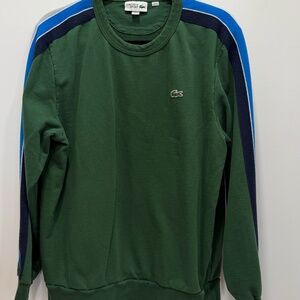 Men's Lacoste Sport green sweatshirt - size L US, size 5 Fr